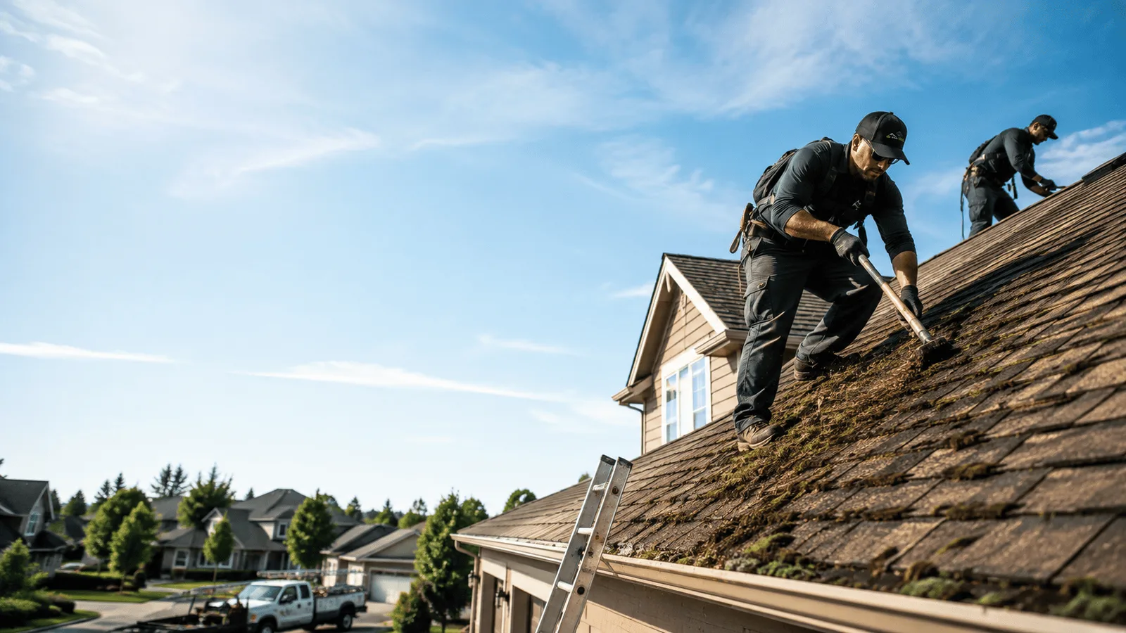 Roof Moss Removal in Drummonds, TN near me